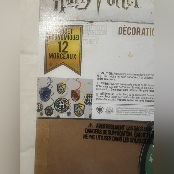 β«οΈHarry Potter Themed Party Decorations *NEW IN PACKAGES* - Picture 4 of 6